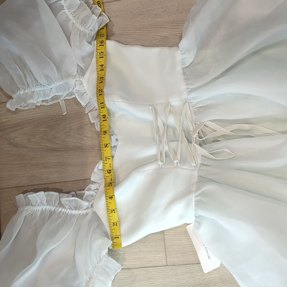 SOLD-Selkie Teardrop Faerie Gown - Picture 11 of 13